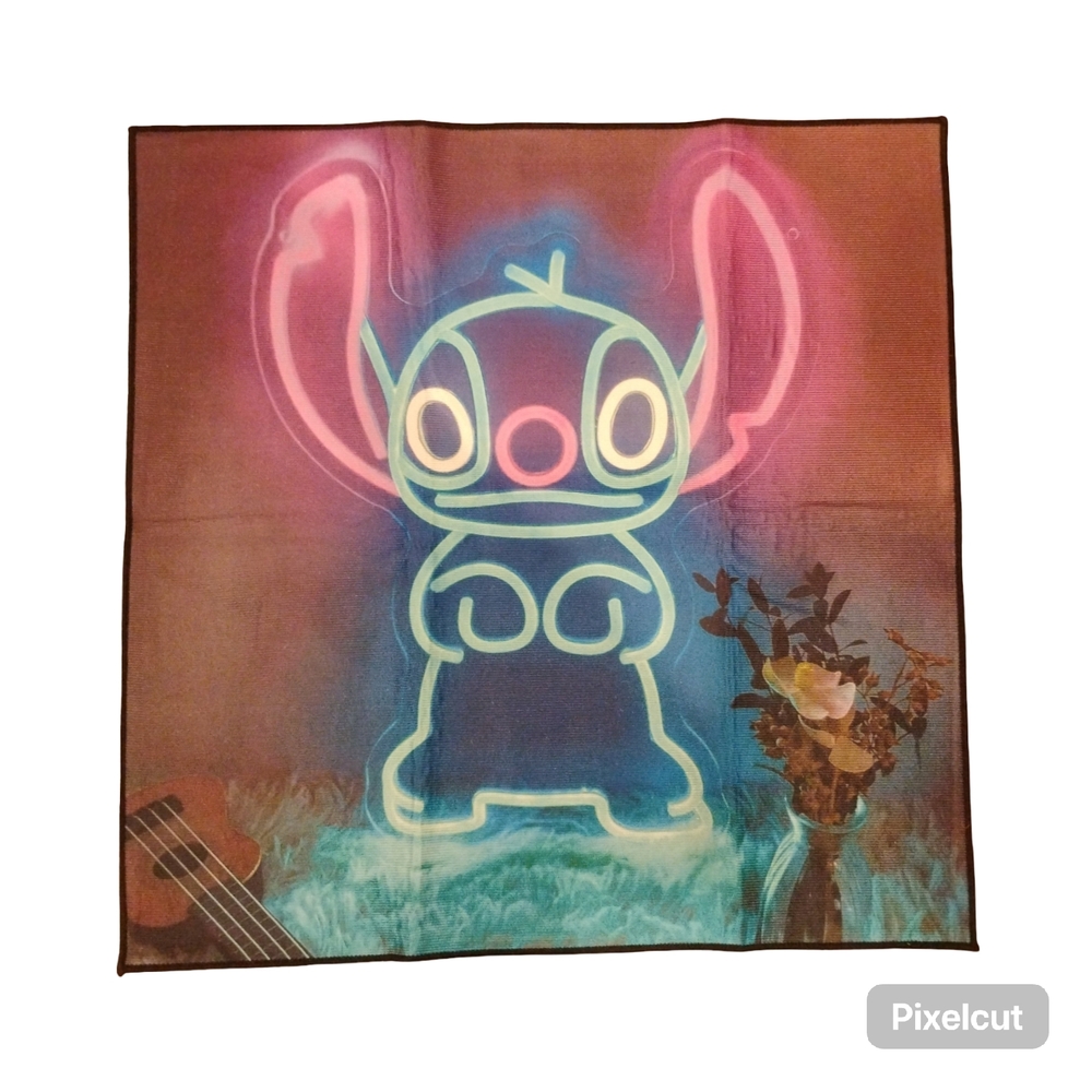 Stitch Neon - Styled Area Rug